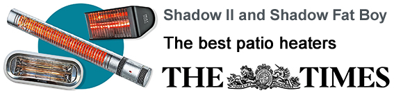 Shadow Fat Boy and Shadow || - The Times : The best patio heaters