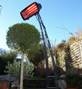 free standing electric infrared patio heaters