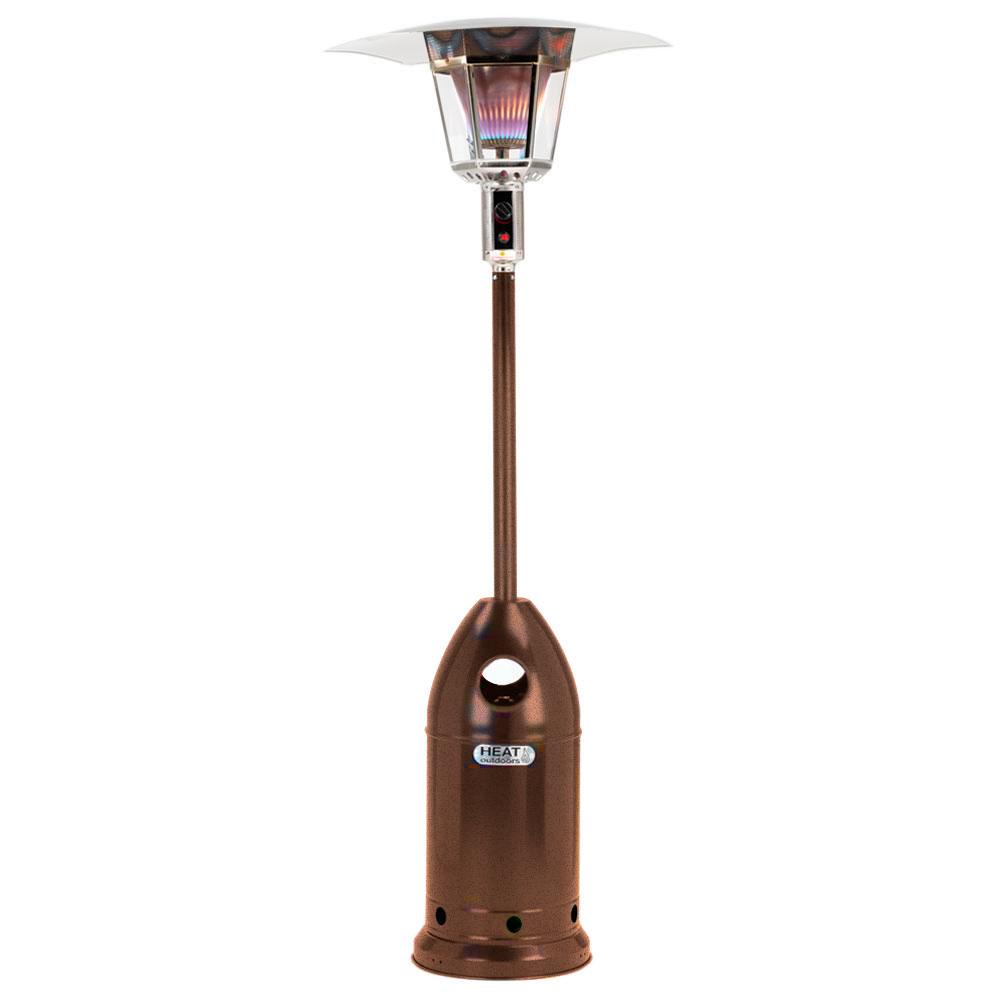 15kW LONDON Gas Lamp Black Patio Heater