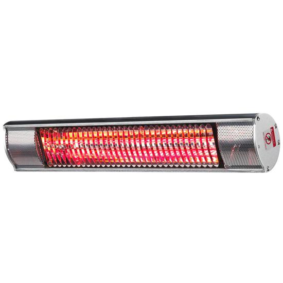 Shadow 1.5kW & 2.0kW Low Glare Heater - Aluminium