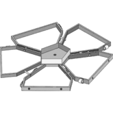 Pentagono Chandelier