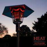15kW LONDON Gas Lamp Patio Heater