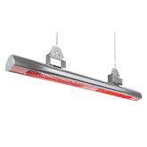 Shadow 3.0kW Low Glare Heater - Aluminium