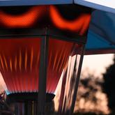 15kW LONDON Gas Lamp Patio Heater
