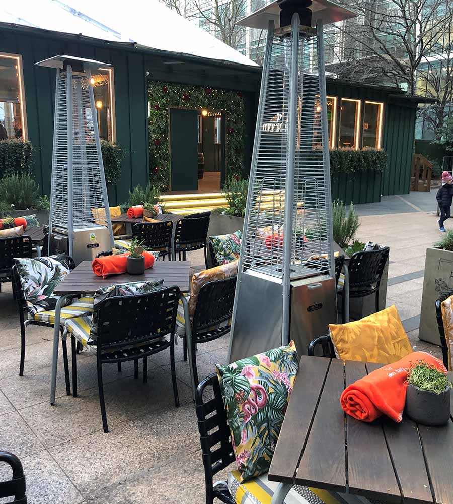 Pyramid Gas Patio Heaters - In Stock - Heat Outdoors