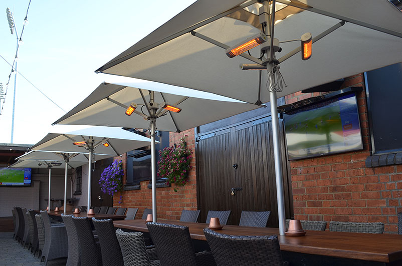 Outdoor Shadow Parasol Patio Heater