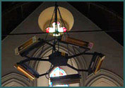 Infrared Heating used in Churches