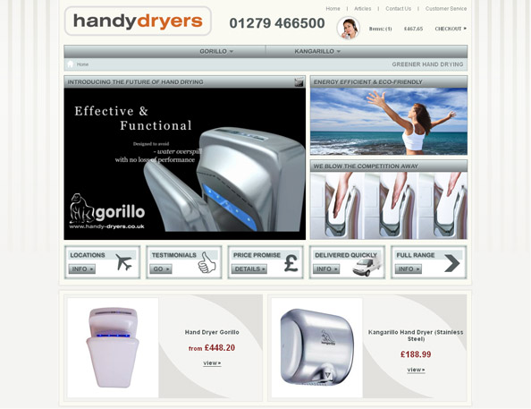 Handy Dryers