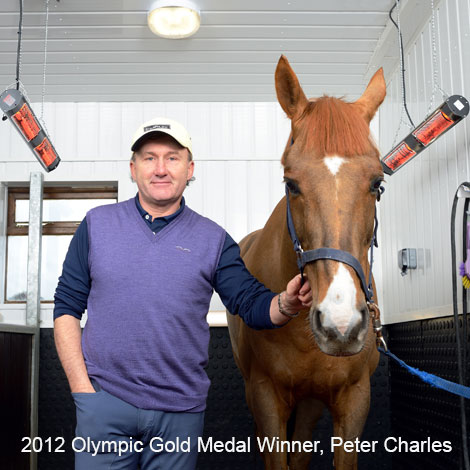 2012 Olympic Gold Medal Winner, Peter Charles with Shadow Horse Solarium