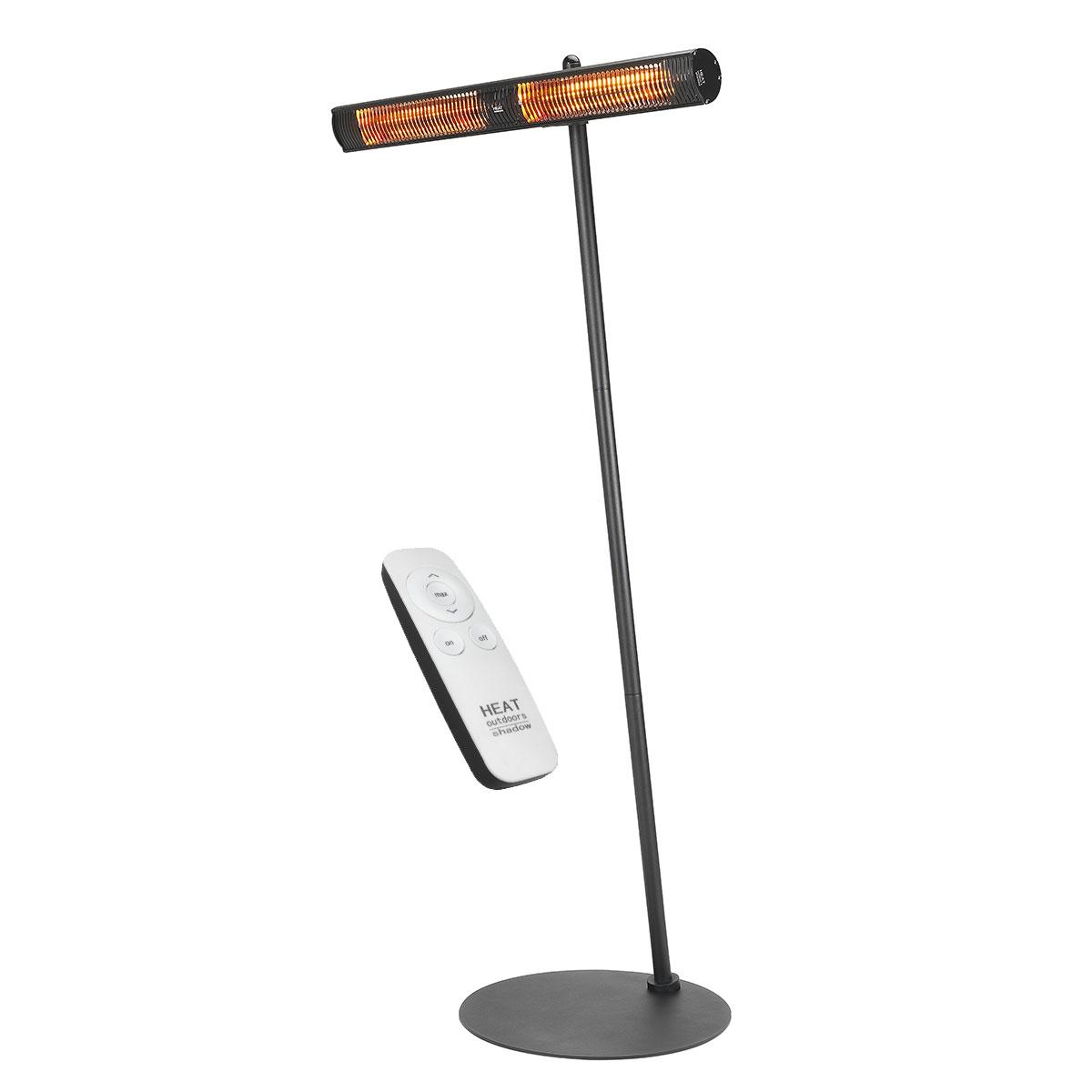 Shadow 3kW ULG Black Remote with Tilt Stand