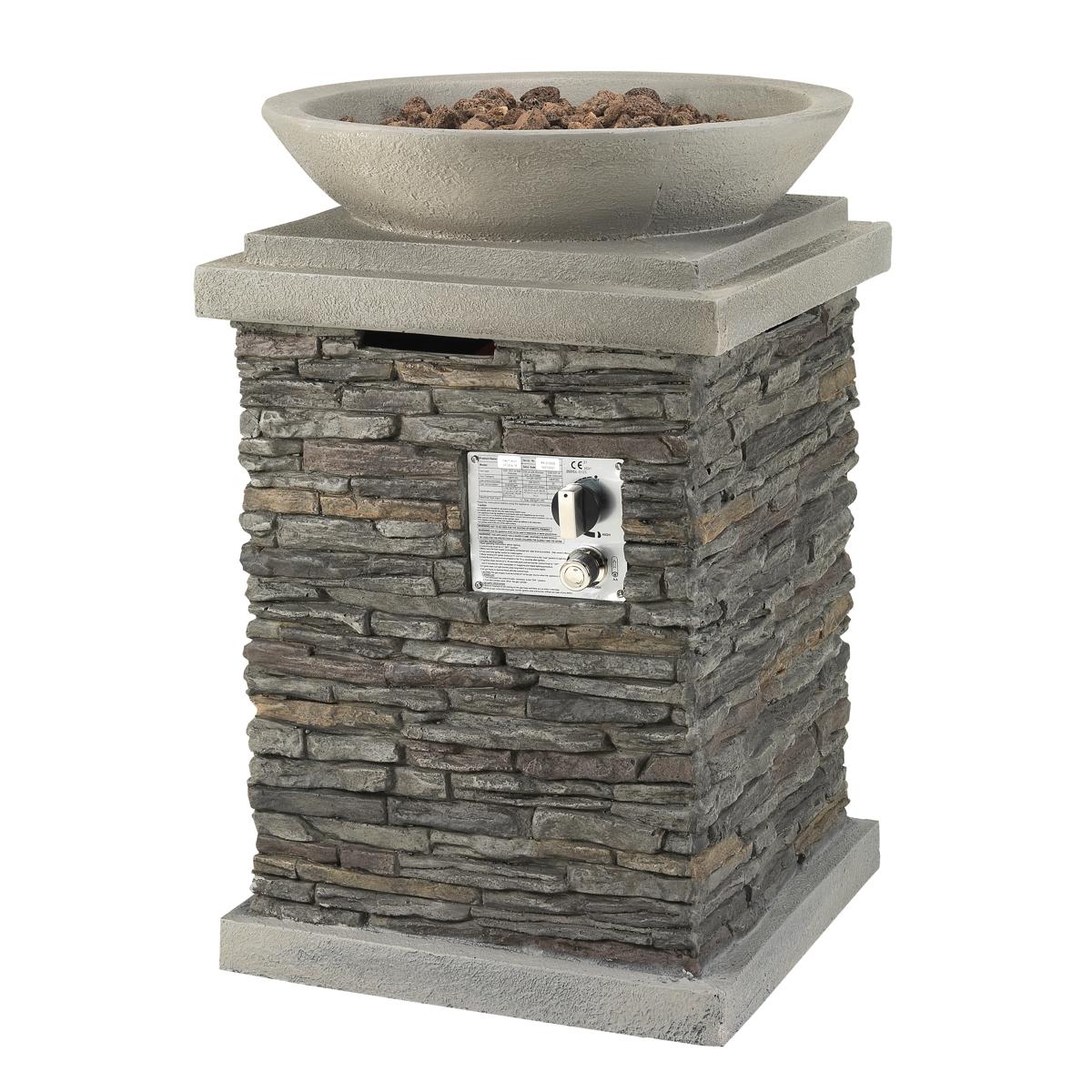 Umbra Gas firepit Plinth