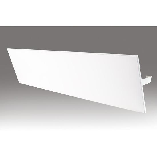 Shadow Crystal 800W Infrared Glass Panel Heater - White