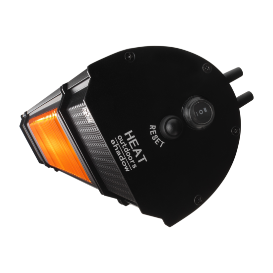 Shadow Heat and Beat 2kW Patio Heater with Bluetooth Audio and Remote Control