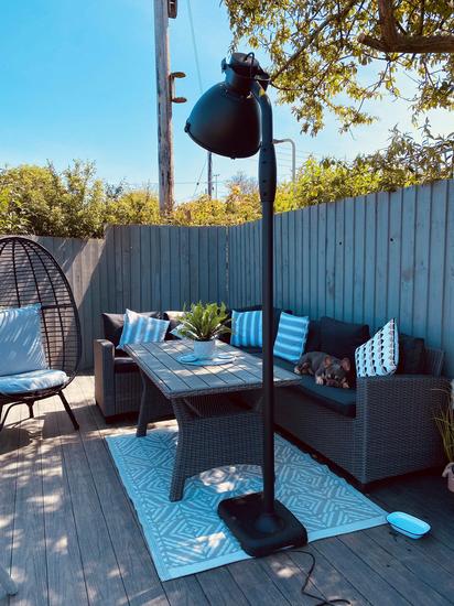 Shadow Diffusion Floor Lamp 2.5kW Patio Heater