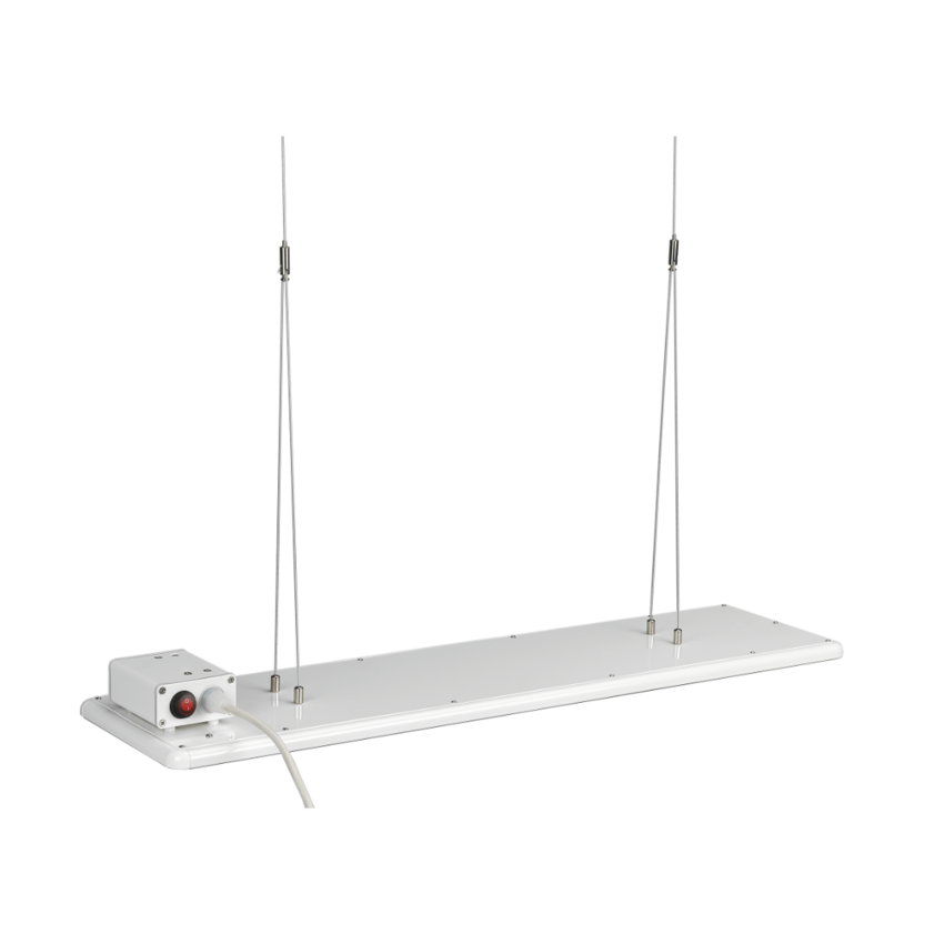Shadow 1kW Thermogenic Glass Heater - White