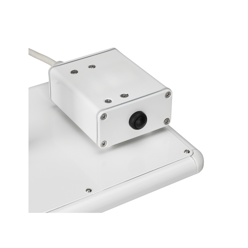 Shadow 1kW Thermogenic Glass Heater - White