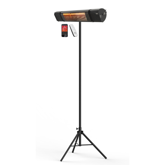 Shadow 1.5kW & 2kW Patio Heater Combinations with Tripod Stand