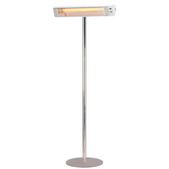 Shadow Carbon 3kW Patio Heater Combinations with Large Stainless Steel Stand