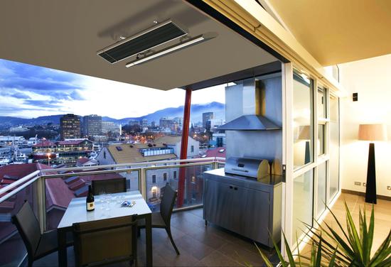 Shadow NOIR 2400W Zero Light Patio Heater