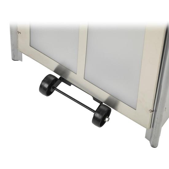 Athena Plus+ LED Stainless Steel Flame Gas Patio Heater