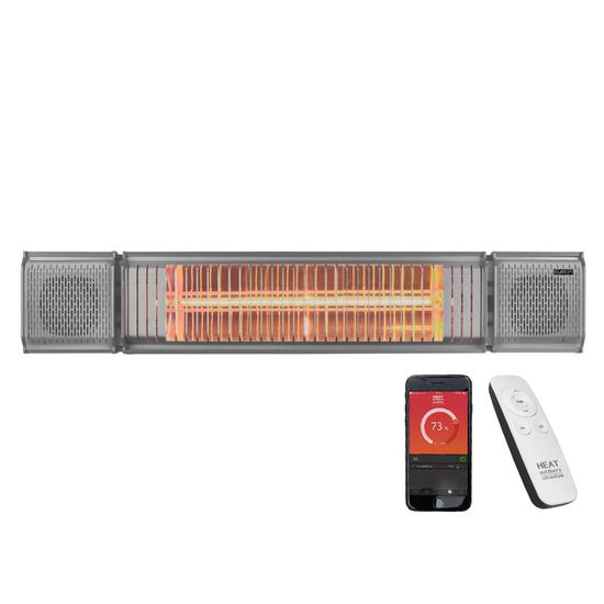 Shadow Heat and Beat 2kW Patio Heater with Bluetooth Audio and Remote Control
