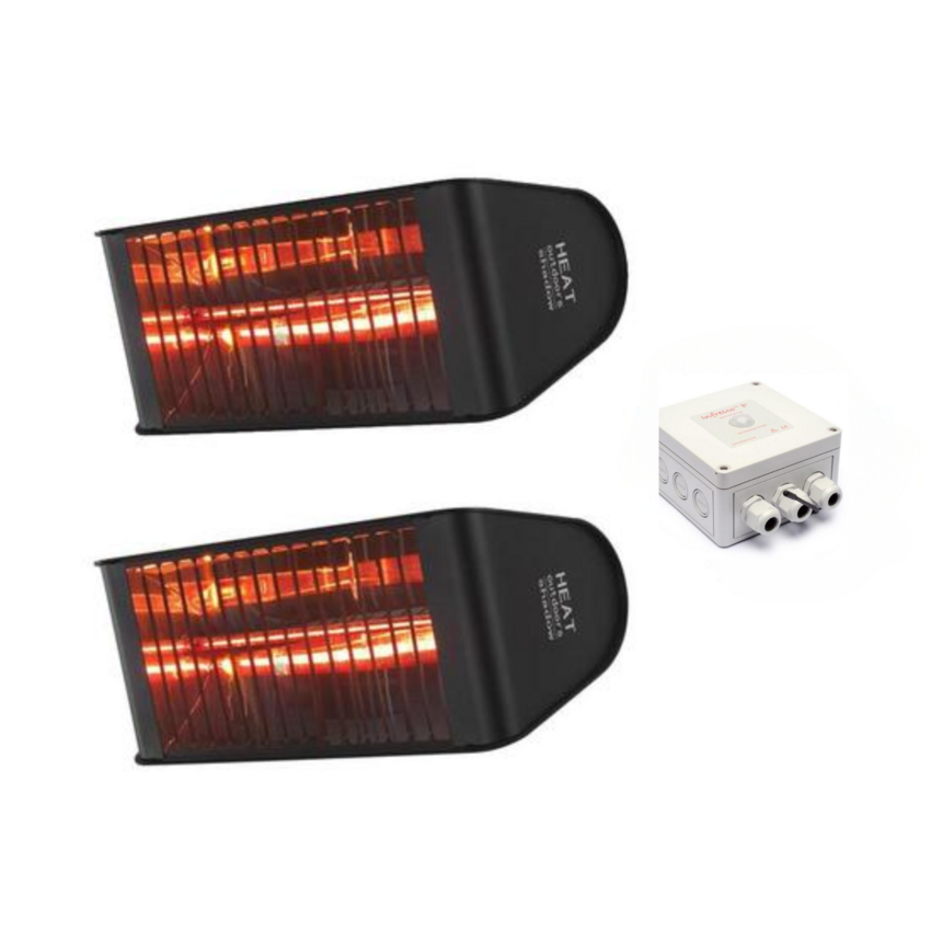 Warehouse Infrared Heater 4.8kW Pack C with PIR Controller