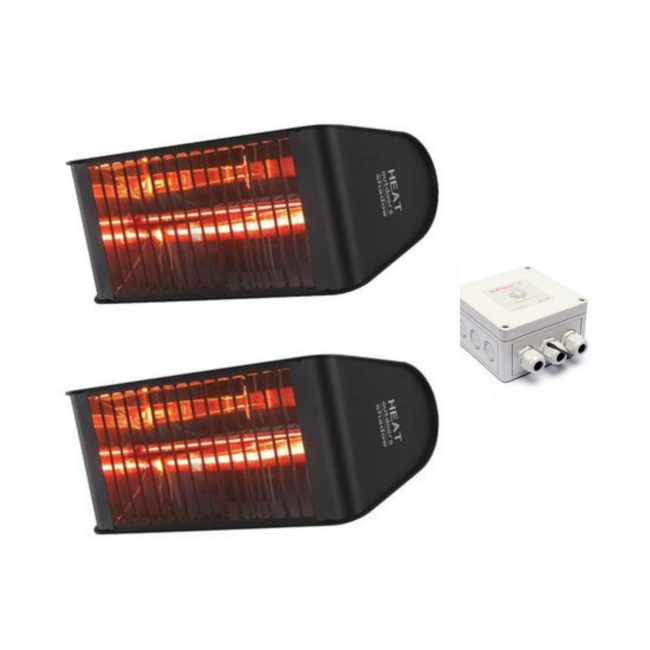 Warehouse Infrared Heater 4.8kW Pack C with PIR Controller-106561 