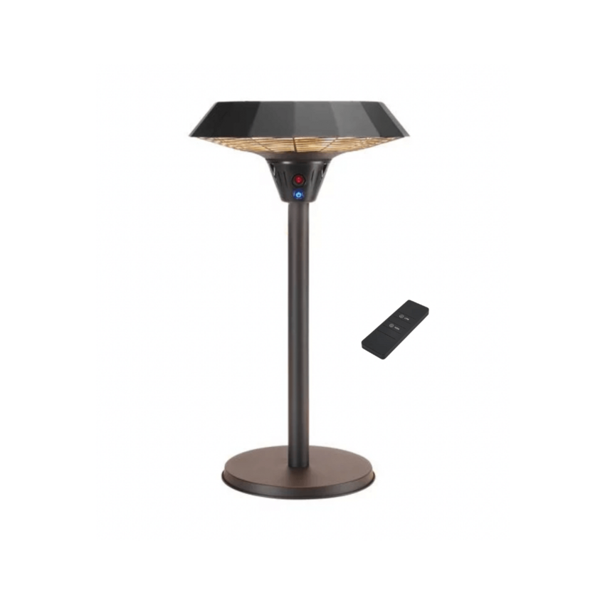 Shadow Diffusion Table-top 2.0kW Patio Heater Remote