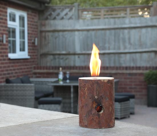 Swedish Log Candle 3-Pack