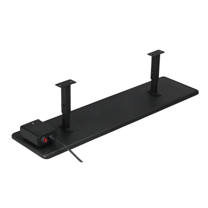 Shadow 1.2kW Thermogenic Glass Heater - Black