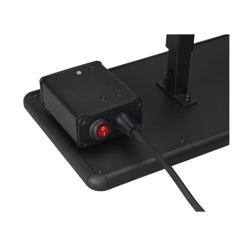 Shadow 1.2kW Thermogenic Glass Heater - Black