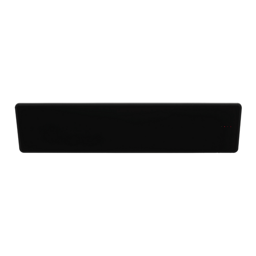 Shadow 1.2kW Thermogenic Glass Heater - Black