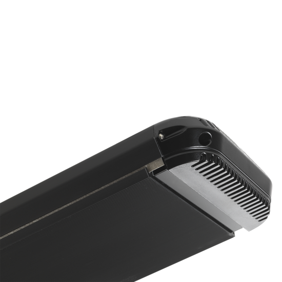 Shadow 4.5kW Three-phase NOIR ll Zero Light Infrared Heater, Black