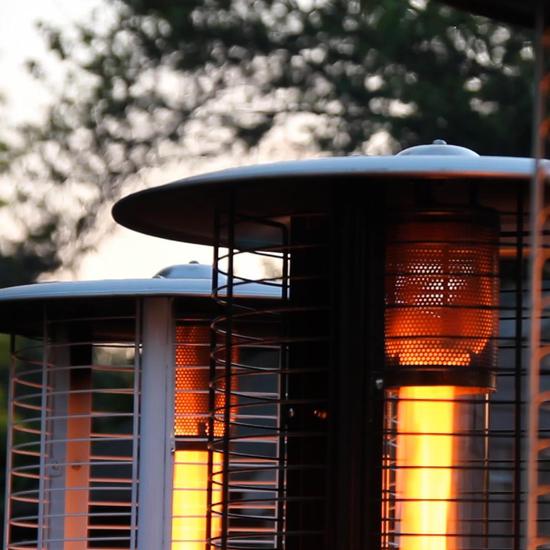 Goliath 15kW Commercial Gas Flame Patio Heater