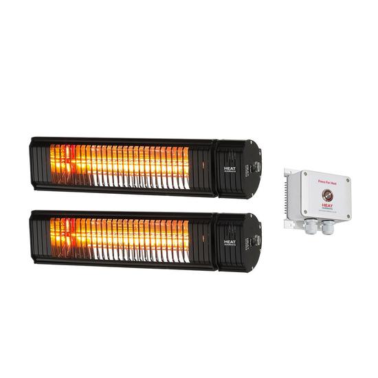 Shadow Equestrian Heater Pack (D) - 4kW XT Bluetooth Ultra Low Glare Heating Power + Soft-Start Timer Control