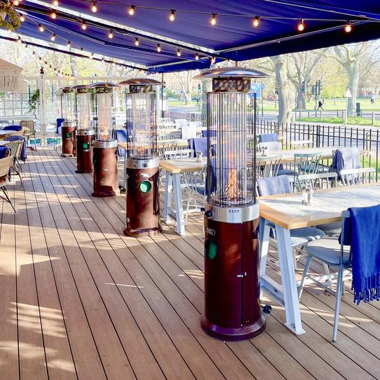 Santini Gas Patio Heater | Heat Outdoors