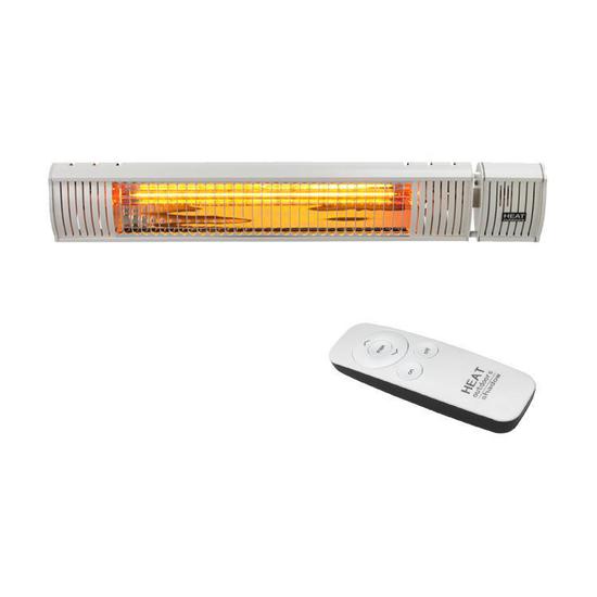 Shadow Heater 2.0kW - White - Ultra Low Glare + Remote
