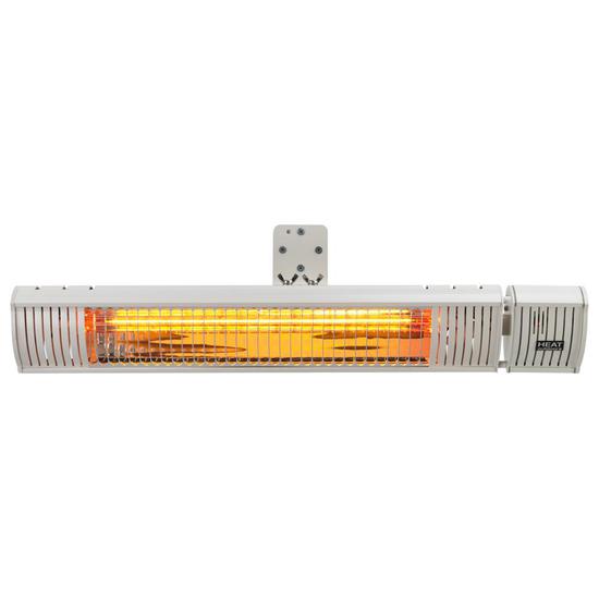 Shadow Heater 2.0kW - White - Ultra Low Glare + Remote