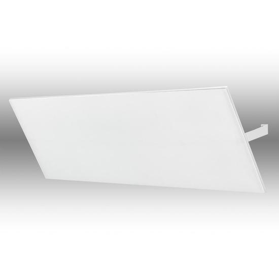 Shadow Crystal 1000W Infrared Glass Panel Heater - White