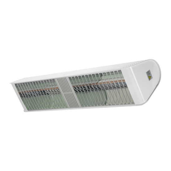 Shadow Fatboy 4.8kW Double Mega Heat Infrared Patio Heater