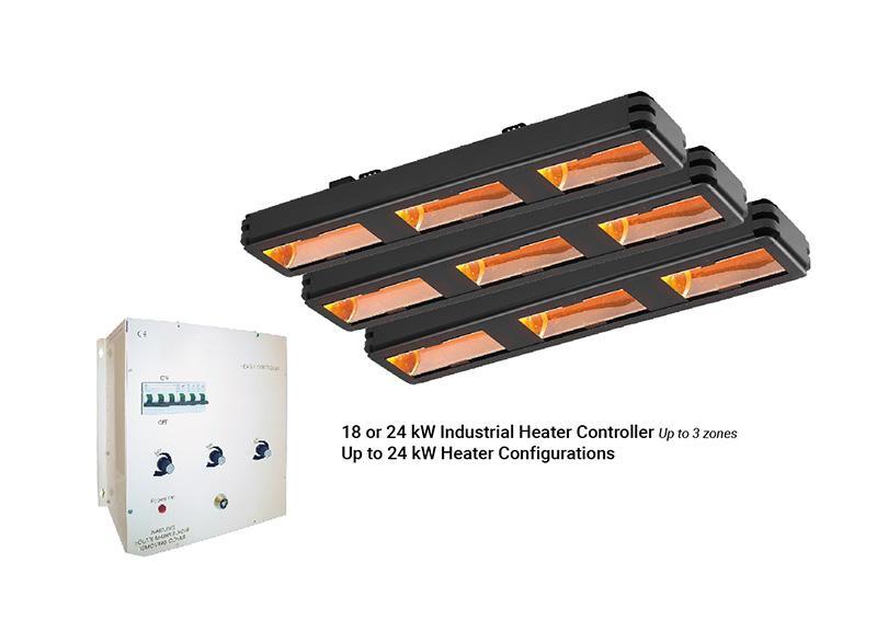 Shadow 3 Zone 18kW Industrial Heater Solution