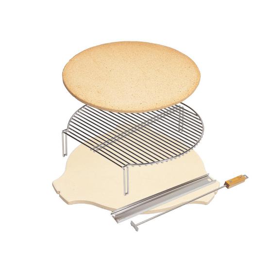 Monolith Classic Ceramic Grill incl. Black Cart and Side Shelves