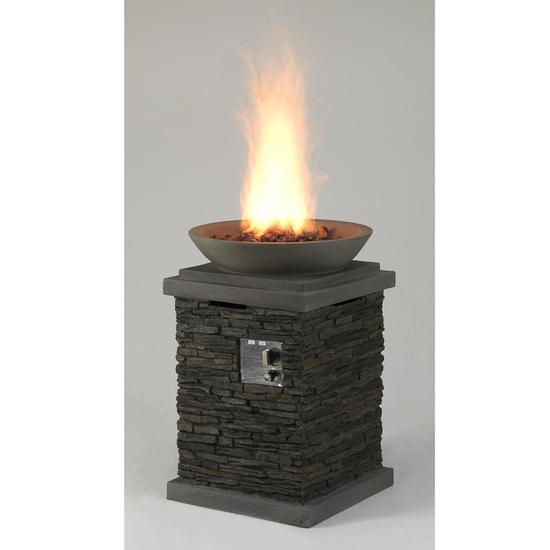 Umbra Plinth MgO Gas Fire Pit