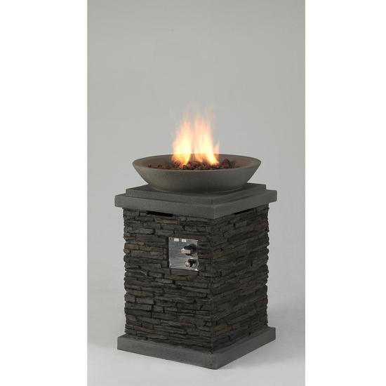 Umbra Plinth MgO Gas Fire Pit