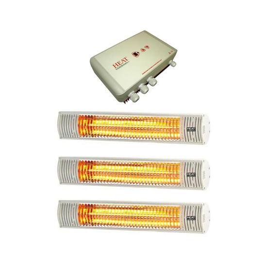 Workshop Infrared Heater 6kW Pack A with Variable Remote