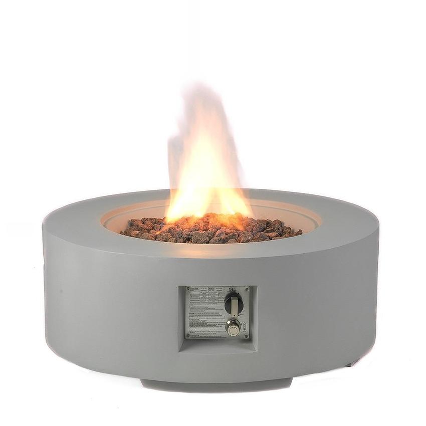 Best round propane fire outlet pit