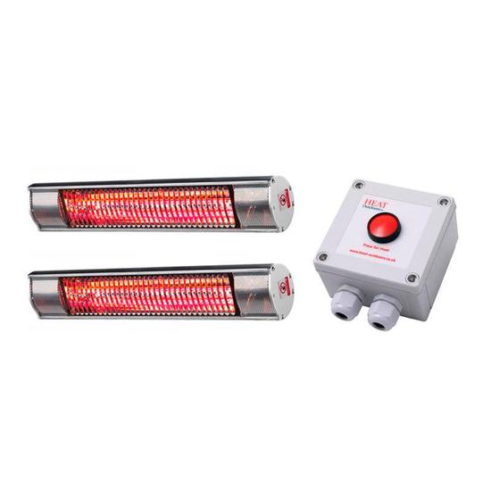Pony Pack (A) - 3kW Ultra Low Glare Heat + Time Lag Switch