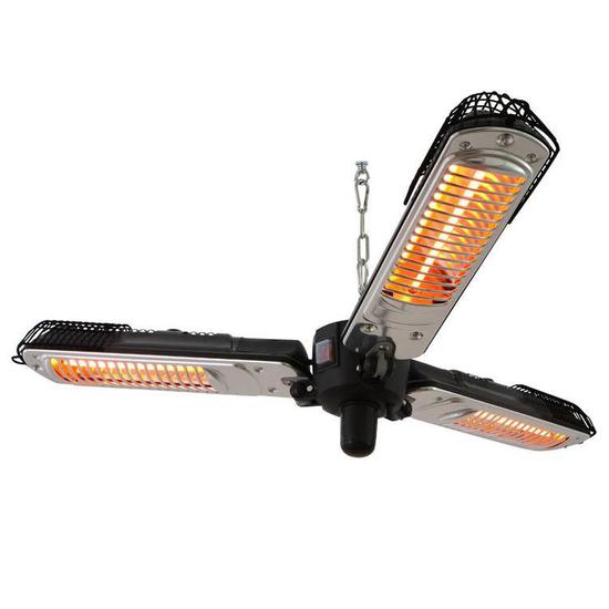 Maximus Gold Plus 2kW Parasol Patio Heater-Hanging Chain