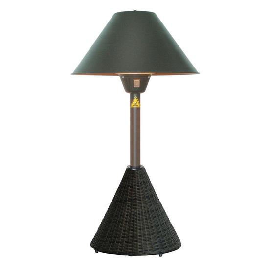 Shadow Diffusion Rattan Table Top 1.5kW Patio Heater