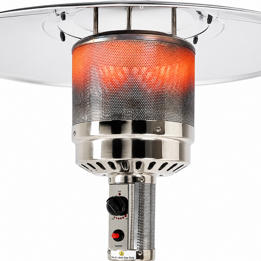 Sherpa 13kW Stainless Steel Gas Patio Heater